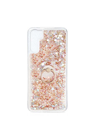Oppo A91 Uyumlu Kılıf Zore Milce Kapak Gold
