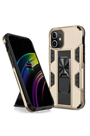 Apple iPhone 12 Pro Max Uyumlu Kılıf Zore Volve Kapak Kırmızı