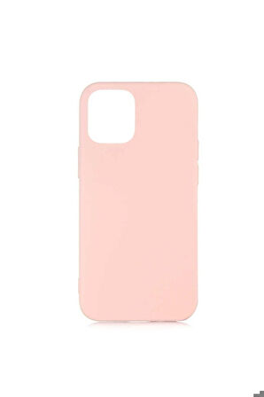 Apple iPhone 12 Uyumlu Kılıf Zore LSR Lansman Kapak Pembe Açık