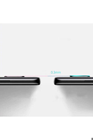 Xiaomi Redmi Note 9S Uyumlu Zore Nano Kamera Koruyucu