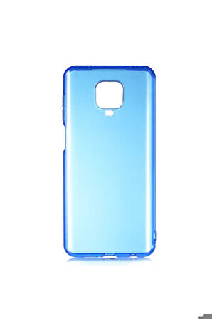 Xiaomi Redmi Note 9 Pro Uyumlu Kılıf Zore Bistro Kapak Mavi