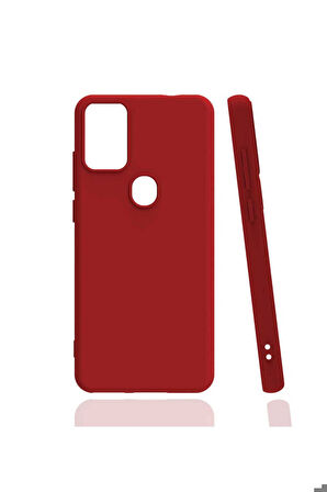 Reeder P13 Blue Uyumlu Kılıf Zore Biye Silikon Kırmızı