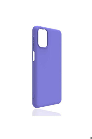 Samsung Galaxy M31S Uyumlu Kılıf Zore Biye Silikon Mor