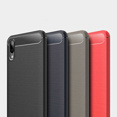 Samsung Galaxy M10 Uyumlu Kılıf Zore Room Silikon Kapak Gri