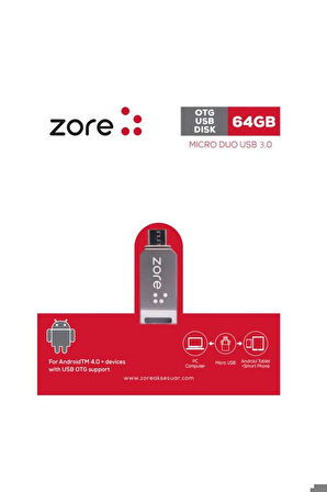 Zore 3.0 Micro Metal OTG 64 GB