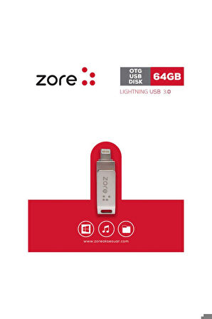 Zore 3.0 Lightning Metal OTG 64 GB