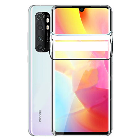 Xiaomi Mi Note 10 Lite Uyumlu Zore Süper Pet Ekran Koruyucu Jelatin
