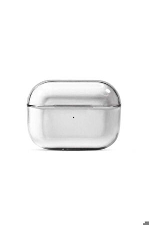 Apple Airpods Pro Uyumlu Kılıf Şeffaf Sert Kristal Zore Airbag 14 Kılıf