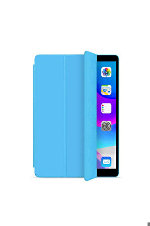 Apple iPad Air 10.9 2020 (4.Nesil) Uyumlu Zore Orjinal Standlı Kılıf Mavi