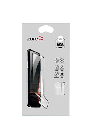 Apple iPhone 12 Pro Uyumlu Zore Fiber Nano Ekran Koruyucu