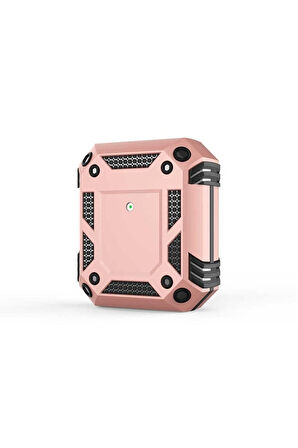 Apple Airpods Uyumlu Kılıf Zore Airbag 15 Kılıf Rose Gold