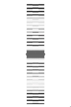 Samsung Galaxy Watch 42mm 20mm Uyumlu Kordon Şeffaf Renkli Transparan KRD-27 Kayış Renksiz