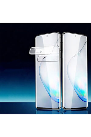 Samsung Galaxy S21 Plus Uyumlu Zore Süper Pet Ekran Koruyucu Jelatin