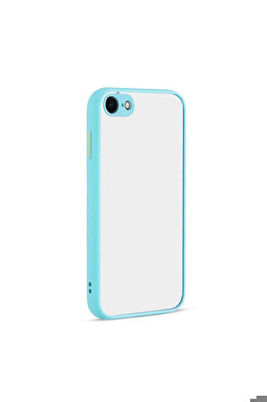Apple iPhone 12 Pro Uyumlu Kılıf Zore Hux Kapak Turkuaz