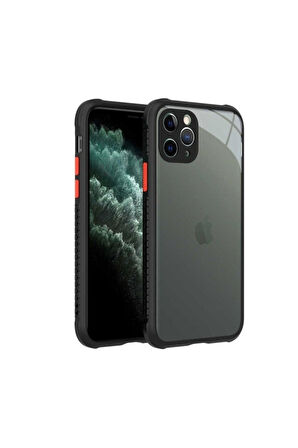 Apple iPhone 11 Pro Uyumlu Kılıf Zore Kaff Kapak Siyah