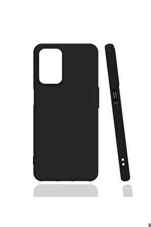 Oppo A54 4G Uyumlu Kılıf Zore Biye Silikon Siyah