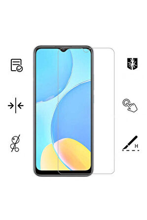 Oppo A15S Uyumlu Zore Nano Micro Temperli Ekran Koruyucu