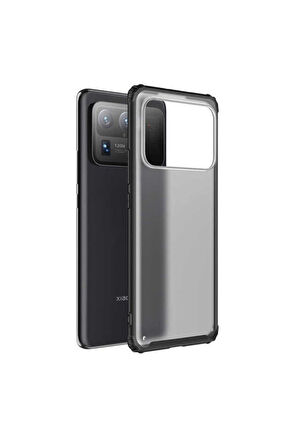 Xiaomi Mi 11 Ultra Uyumlu Kılıf Zore Volks Kapak Siyah