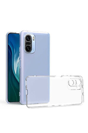 Xiaomi Redmi K40 Uyumlu Kılıf Zore Kamera Korumalı Süper Silikon Kapak