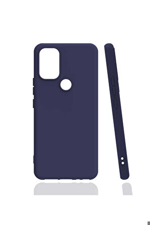 General Mobile 21 Pro Uyumlu Kılıf Zore Biye Silikon Lacivert