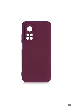 Xiaomi Mi 10T Pro 5G Uyumlu Kılıf Zore Mara Lansman Kapak Koyu Mor