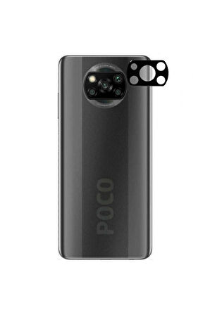 Xiaomi Poco X3 Uyumlu Zore 3D Kamera Camı