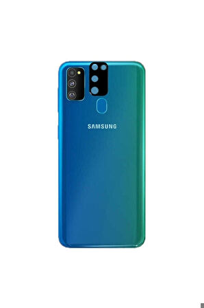 Samsung Galaxy M30S Uyumlu Zore 3D Kamera Camı