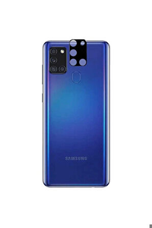Samsung Galaxy A21S Uyumlu Zore 3D Kamera Camı