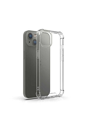 Apple iPhone 13 Uyumlu Kılıf Zore Kamera Korumalı Nitro Anti Shock Silikon