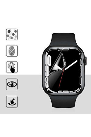 Apple Watch 7 41mm Uyumlu Zore Narr Tpu Body Ekran Koruyucu