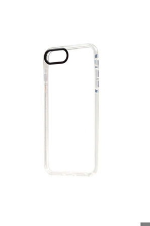 Apple iPhone 7 Plus Uyumlu Kılıf Zore Punto Kapak Beyaz