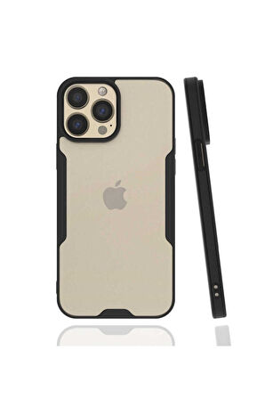 Apple iPhone 13 Pro Max Uyumlu Kılıf Zore Parfe Kapak Siyah