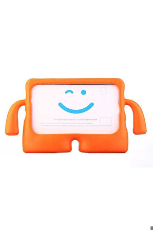 Samsung Galaxy Tab A9 Uyumlu Zore iBuy Standlı Tablet Kılıf Turuncu