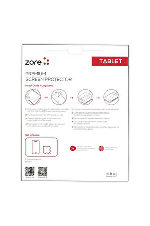 Apple iPad Pro 12.9 2021 (5.Nesil) Uyumlu Zore Tablet Blue Nano Ekran Koruyucu