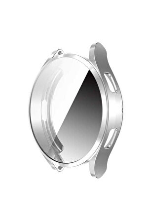 Samsung Galaxy Watch 4 40mm Uyumlu Zore Watch Gard 02 Ekran Koruyucu Gümüş