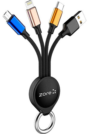 Zore OKS 3 in 1 Usb Kablo