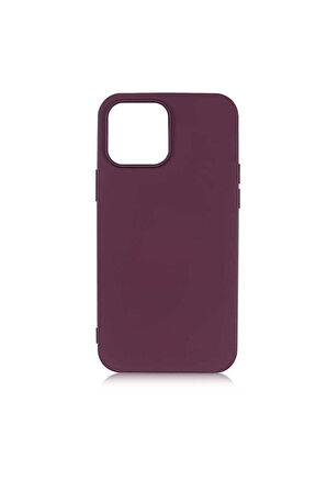 Apple iPhone 13 Pro Max Uyumlu Kılıf Zore LSR Lansman Kapak Mürdüm