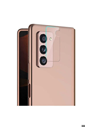 Samsung Galaxy Z Fold 2 Uyumlu Araree C-Subcore Temperli Kamera Koruyucu