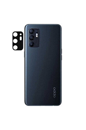 Oppo Reno 6 4G Uyumlu Zore 3D Kamera Camı