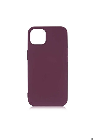 Apple iPhone 13 Uyumlu Kılıf Zore LSR Lansman Kapak Mürdüm