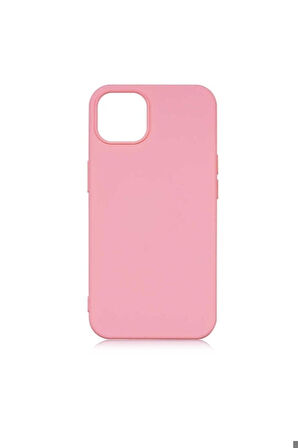 Apple iPhone 13 Uyumlu Kılıf Zore LSR Lansman Kapak Pembe Açık