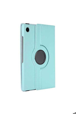 Samsung Galaxy Tab A8 10.5 SM-X200 (2021) Uyumlu Zore Dönebilen Standlı Kılıf Mavi
