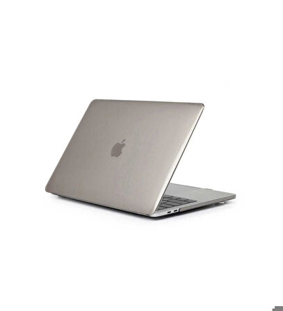 Apple Macbook 13.3' Air M1 Uyumlu Zore MSoft Kristal Kapak Gri