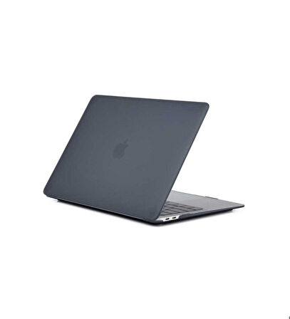 Apple Macbook 13.3' Air M1 Uyumlu Zore MSoft Kristal Kapak Siyah