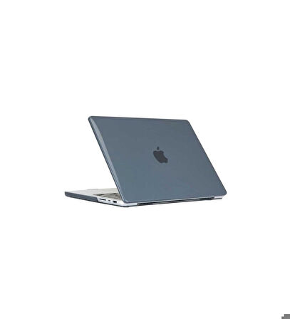 Apple Macbook 16.2' 2021 Uyumlu Zore MSoft Kristal Kapak Siyah