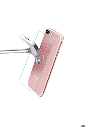 Apple iPhone 8 Plus Uyumlu Zore Back Maxi Glass Temperli Cam Arka Koruyucu