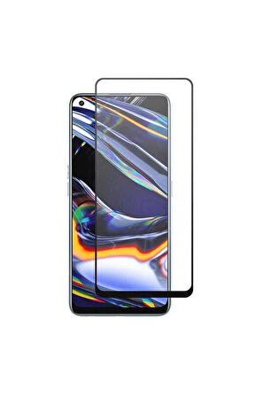 Oppo A54 4G Uyumlu Zore Kenarları Kırılmaya Dayanıklı Cam Ekran Koruyucu