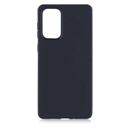 Samsung Galaxy A73 Uyumlu Kılıf Zore Premier Silikon Kapak Siyah