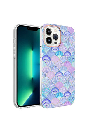 Apple iPhone 13 Pro Max Uyumlu Kılıf Zore Bella Kapak Lila