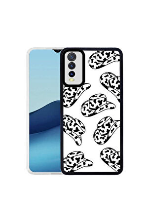 Vivo Y20 Uyumlu Kılıf Zore M-Fit Desenli Kapak Hat No5